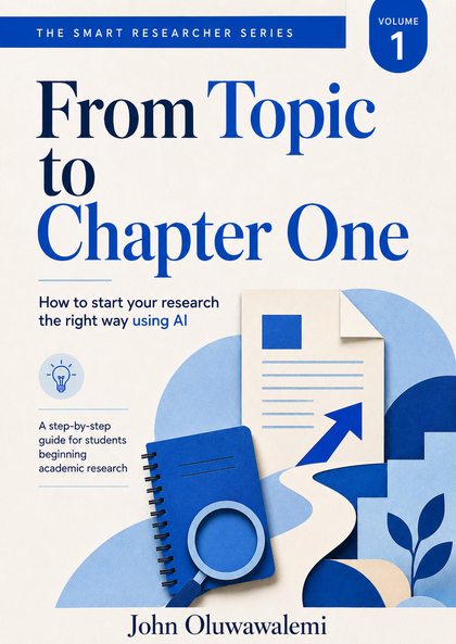 Cover of From Topic to Chapter One, Volume 1 of the Smart Researcher Series