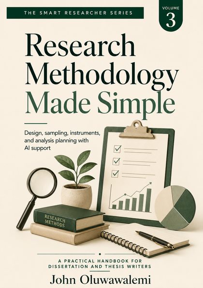 Cover of Research Methodology Made Simple, Volume 3 of the Smart Researcher Series