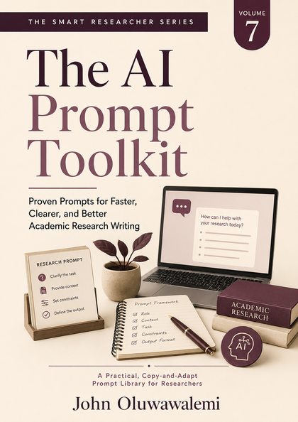 Cover of The AI Prompt Toolkit, Volume 7 of the Smart Researcher Series